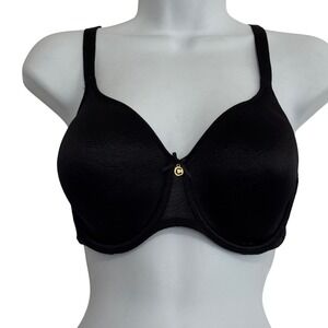 Chantelle‎ Bra Black Full Coverage Underwire Supportive Size 34DDD